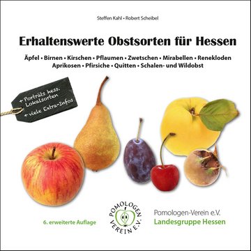 Titelseite der Broschüre „Erhaltenswerte Obstsorten für Hessen“
